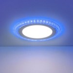 Встраиваемый светильник Elektrostandard DLR024 18W 4200K синий